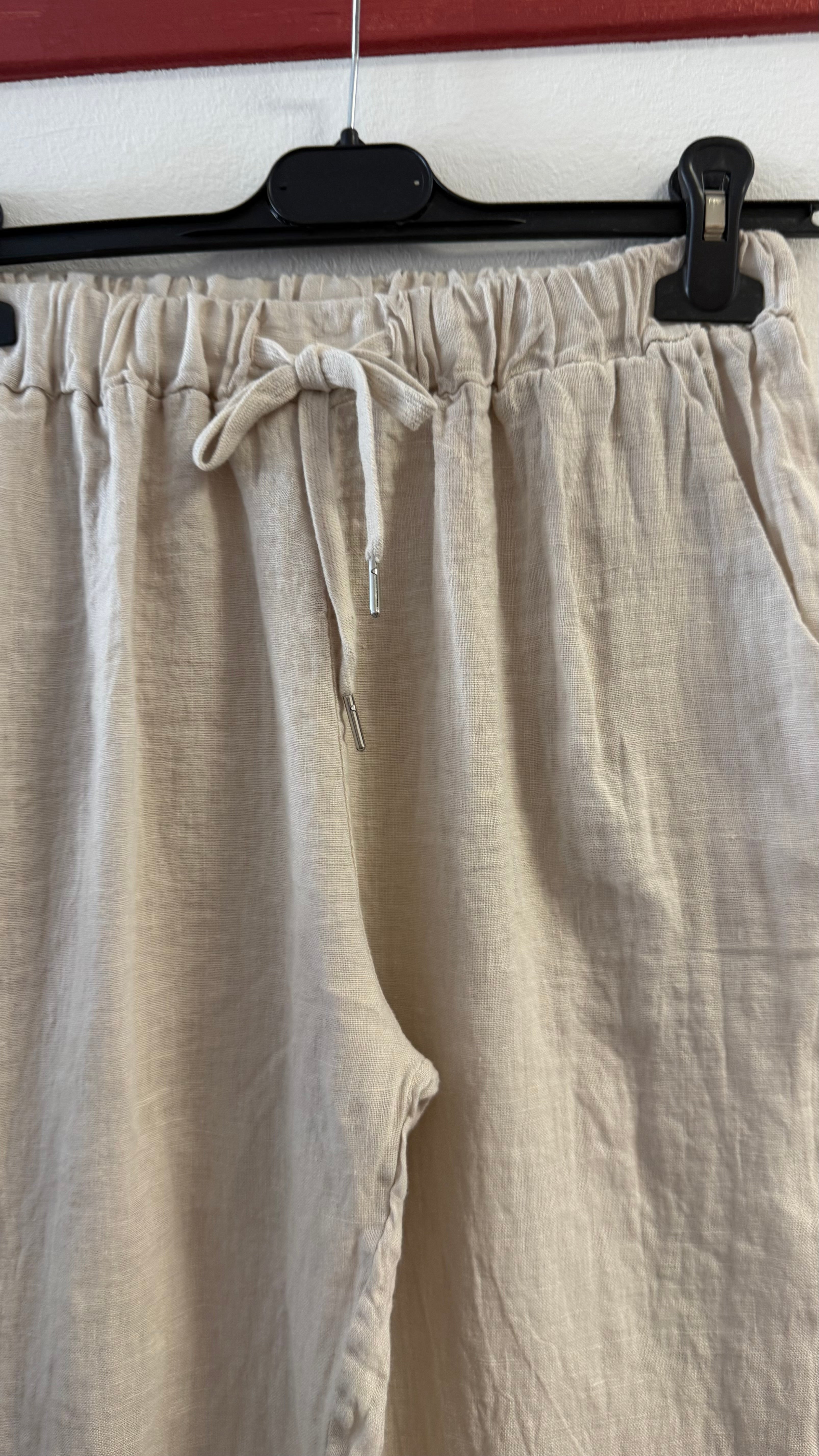 Pantalone Lino Slim