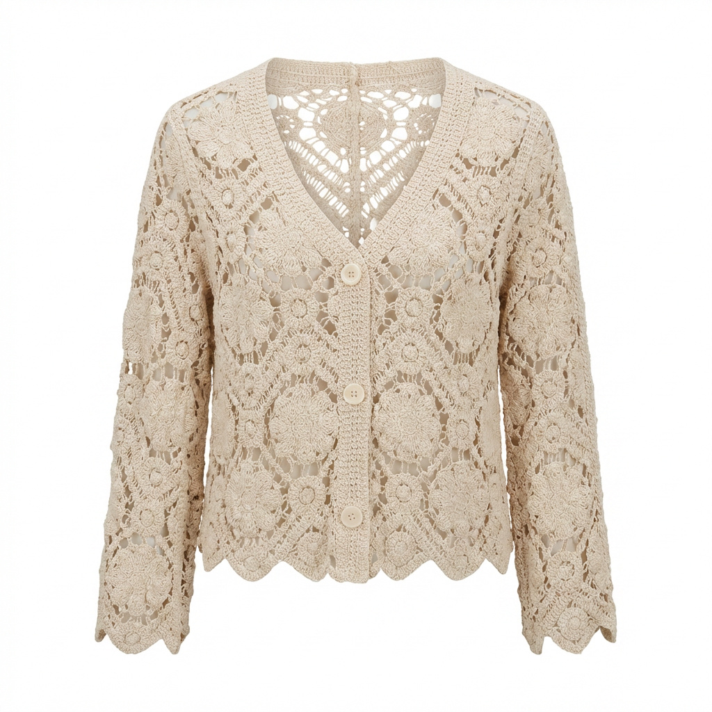 Cardigan Traforato