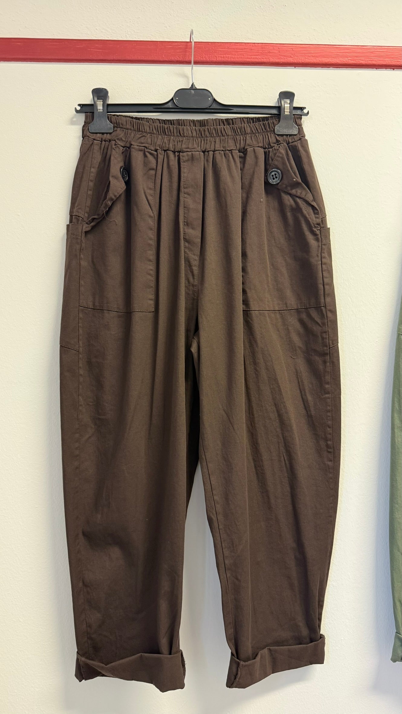 Pantalone Bottone Cotton