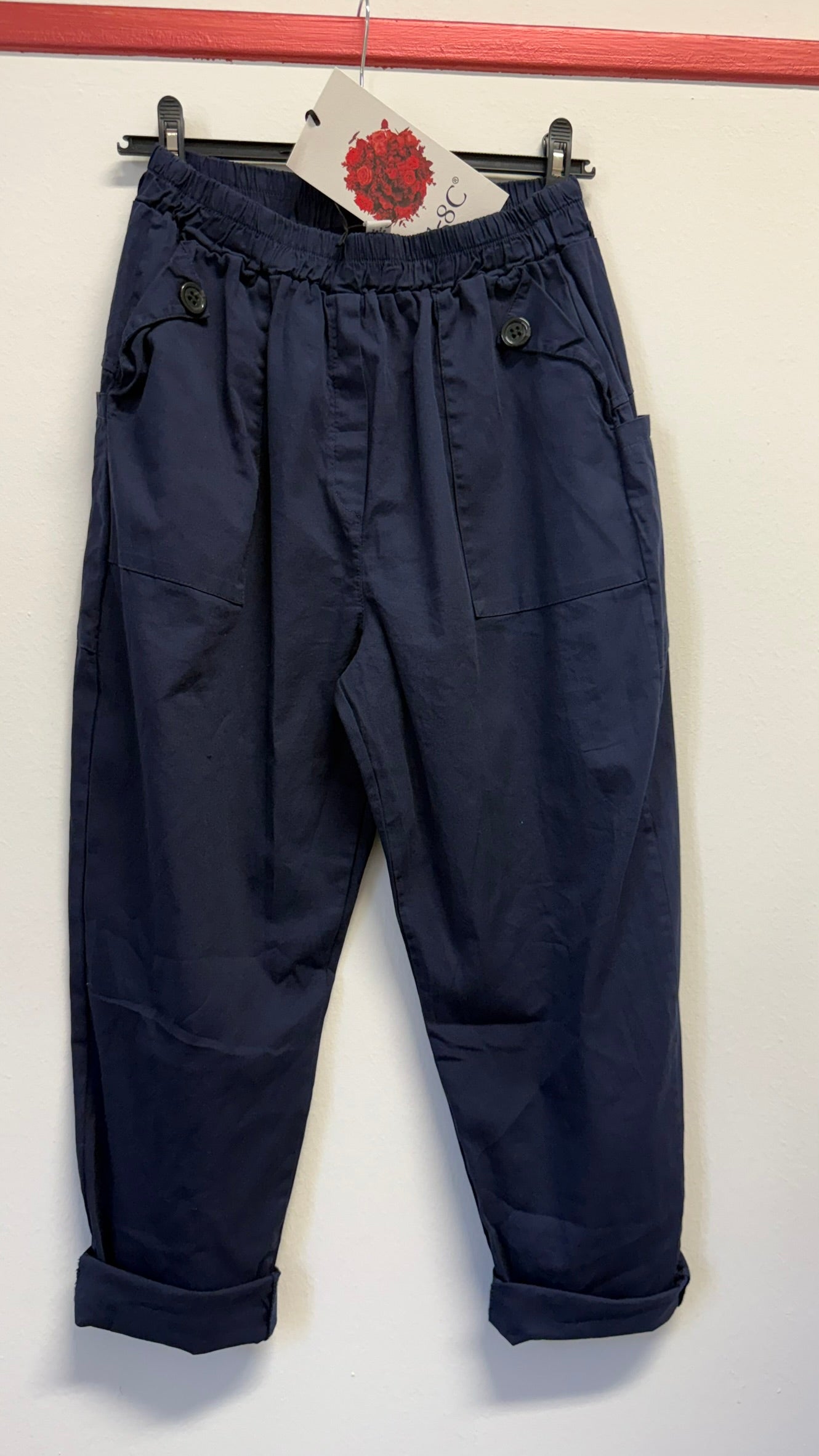 Pantalone Bottone Cotton