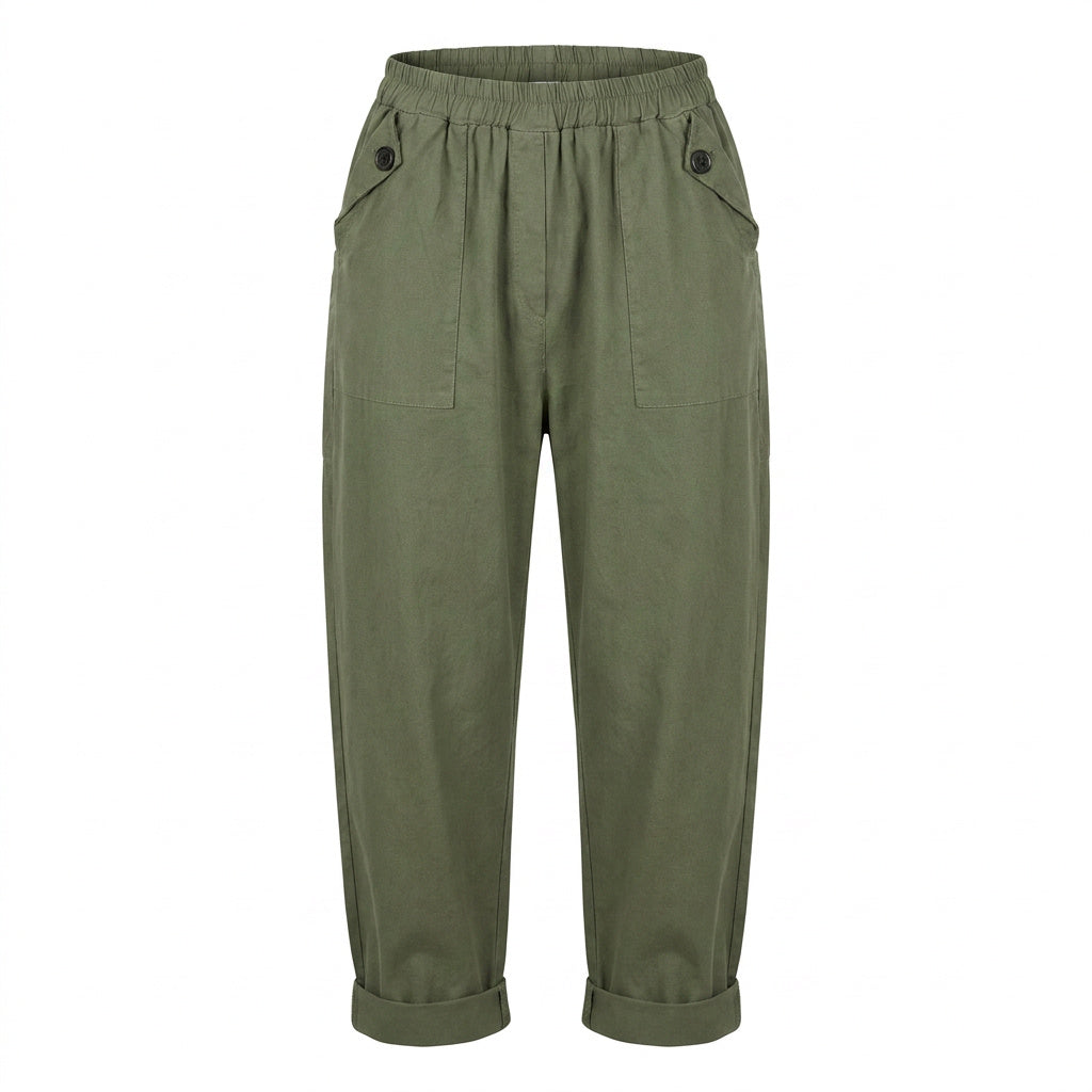 Pantalone Bottone Cotton